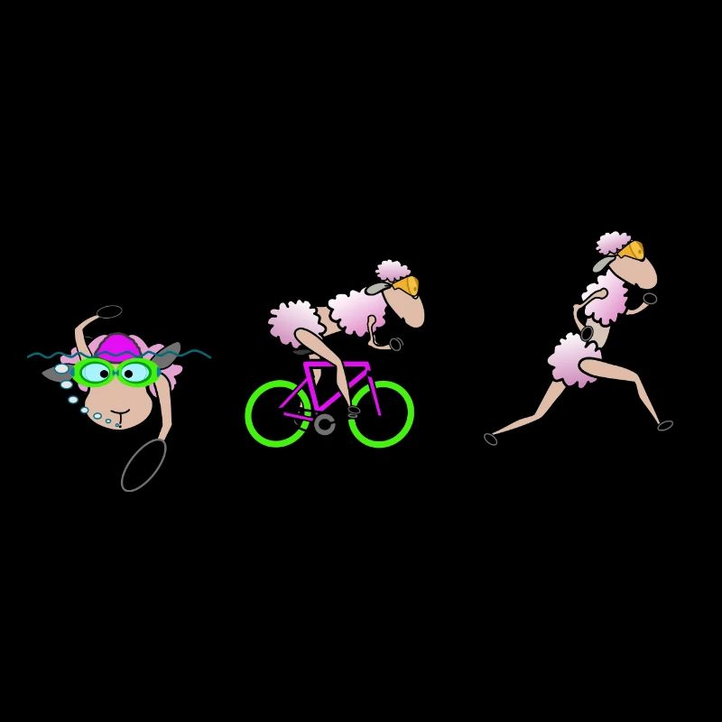 Triathlete Sheep