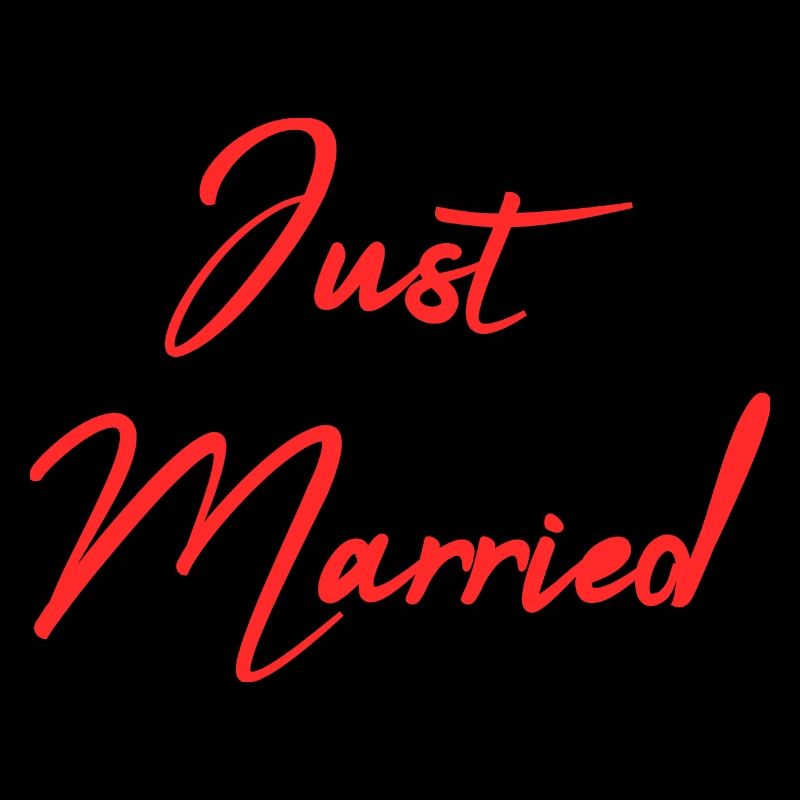 JUST MARRIED. EVJF. SAINT VALENTIN. COUPLE