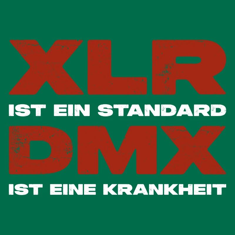 XLR vs DMX. Tontechniker versus Lichttechniker.