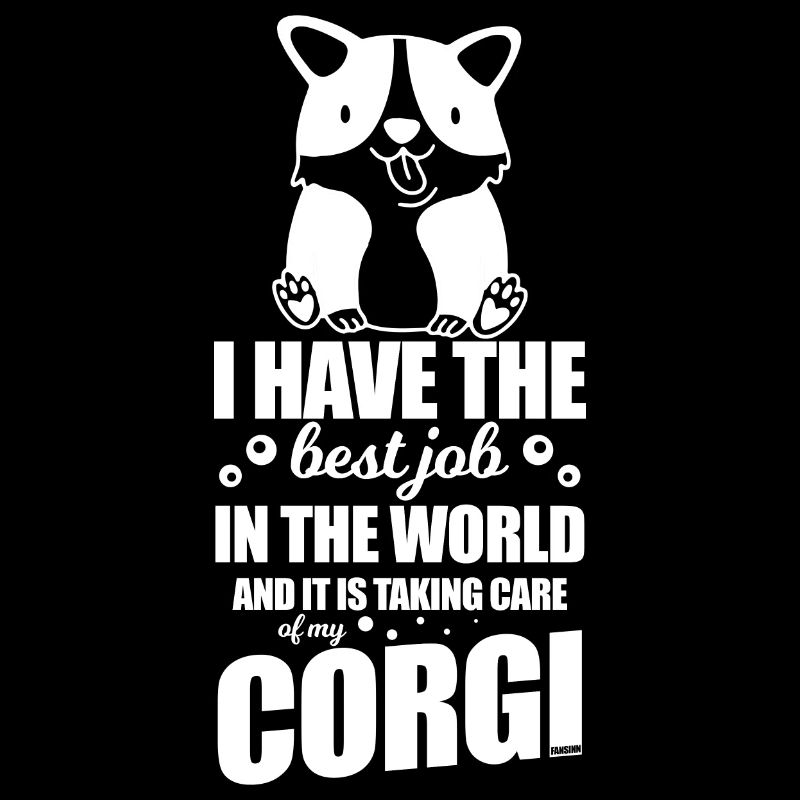 Je m’occupe de mon corgi