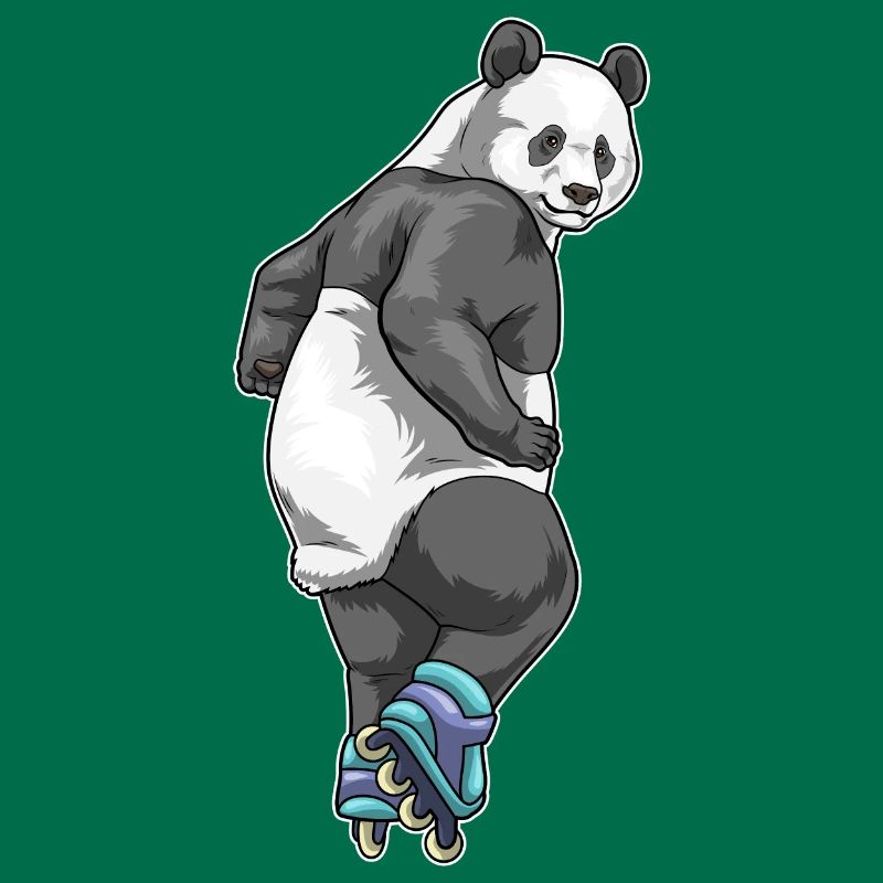 Panda Inline skating Inline skates