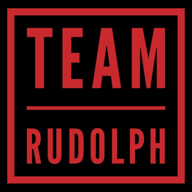 TEAM RUDOLPH Christmas Merry X-Mas : )