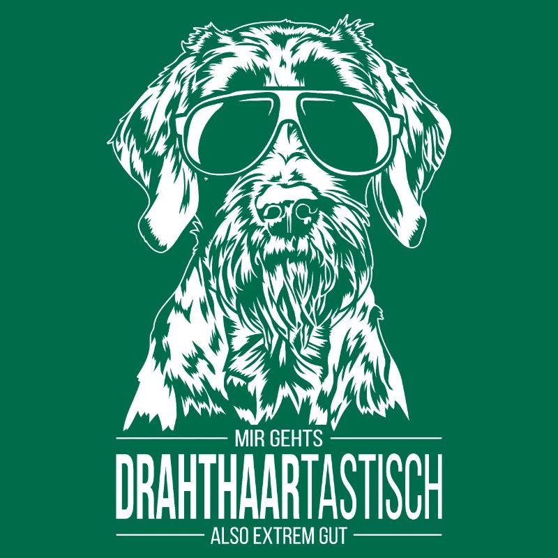 DRAHTHAARTASTISCH Deutsch Drahthaar Hunde Wilsigns