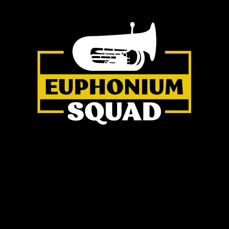 Deep brass marching baritone euphonium