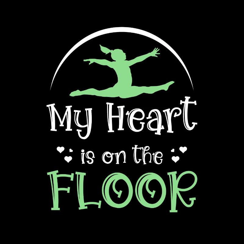 Proud gymnastics mom