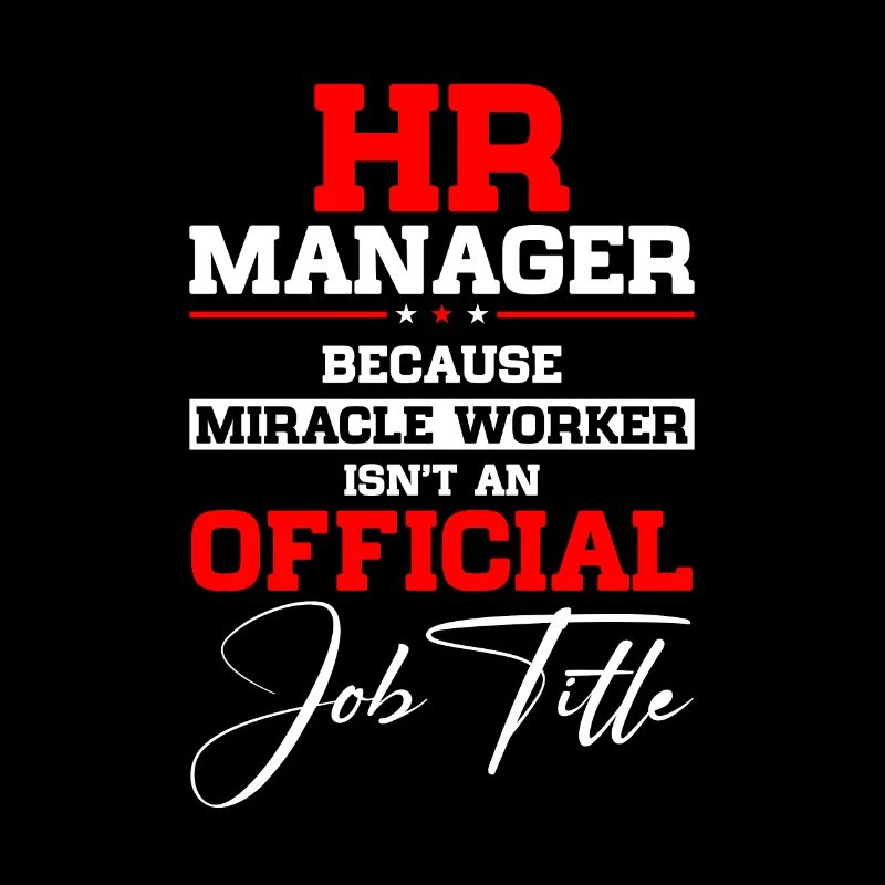 HR Manager Human Resources