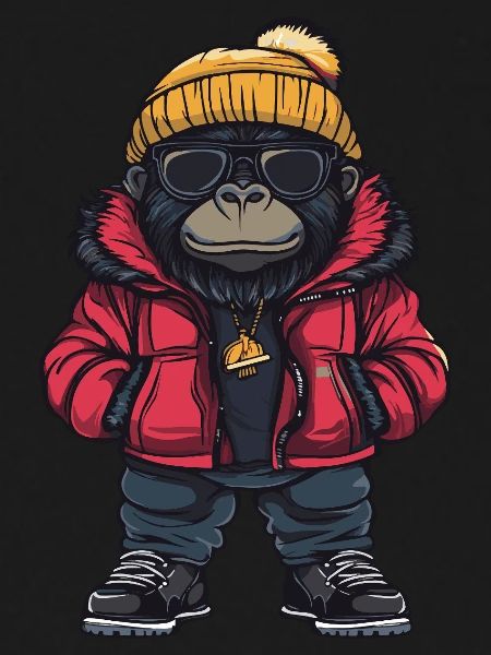 Gorilla Cool Comic