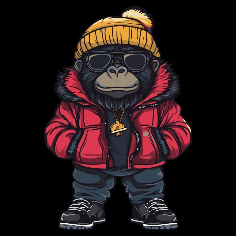 Gorille Cool Bande Dessinée