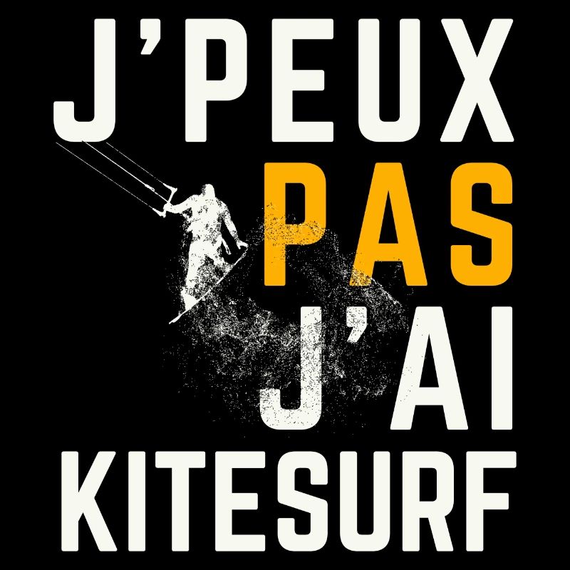 I can't I kitesurf
