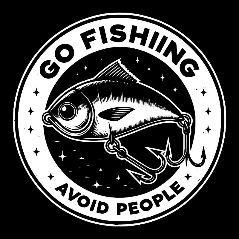 Go fishing, avoid people, rest by the water