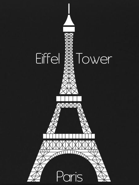 Eiffel Tower (dark)