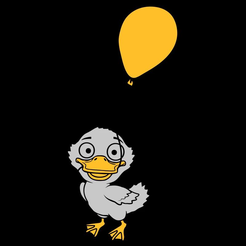 Ballon petit canard mignon