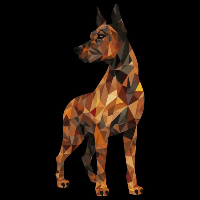 Polygone Doberman