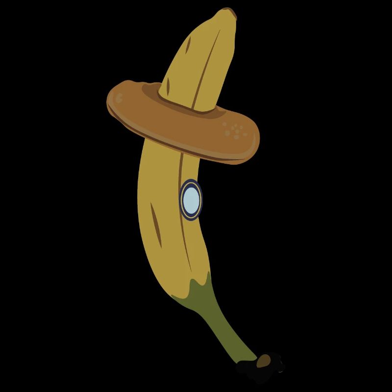 Banane und Bagel