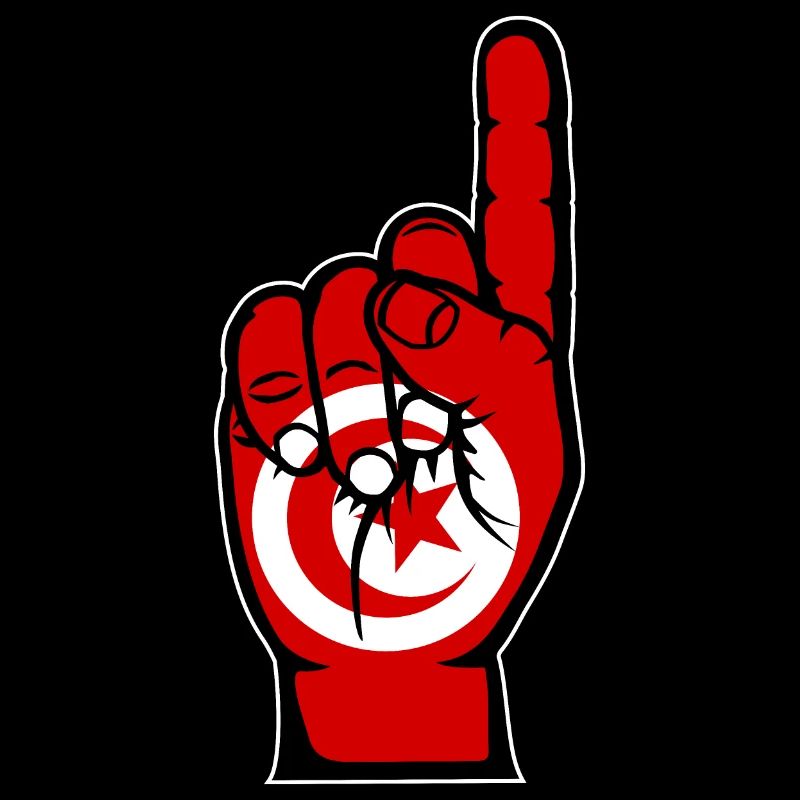 Drapeau tunisien numéro 1