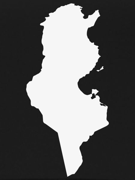 Tunisia Silhouette Country