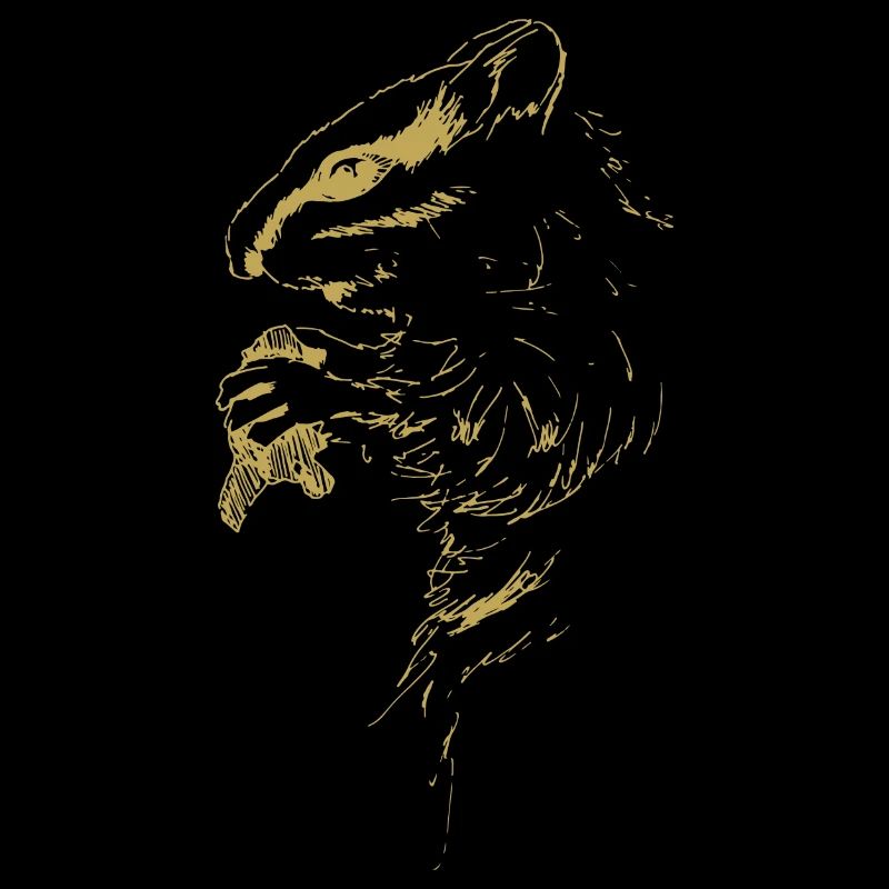 Illustrierte Designs mit Hörnchen