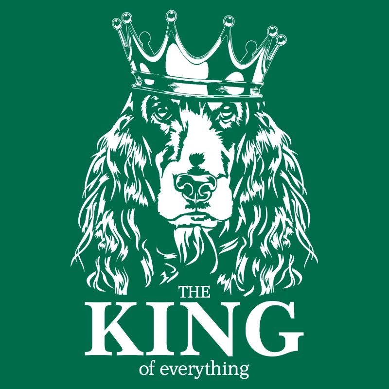COCKER SPANIEL King Hundespruch Hunde Wilsigns