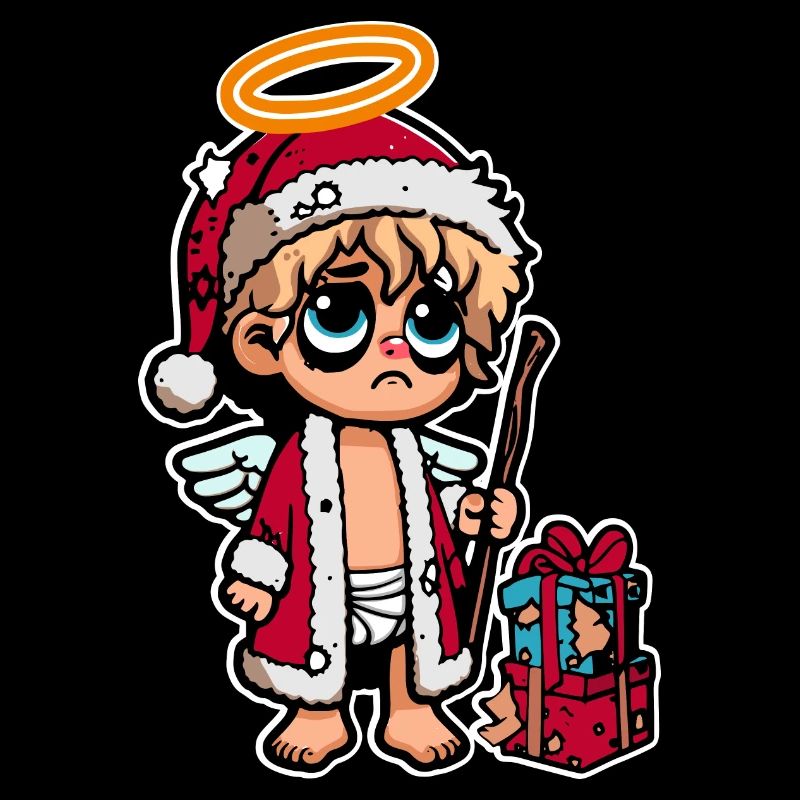 Lustiges Müdes Christkind