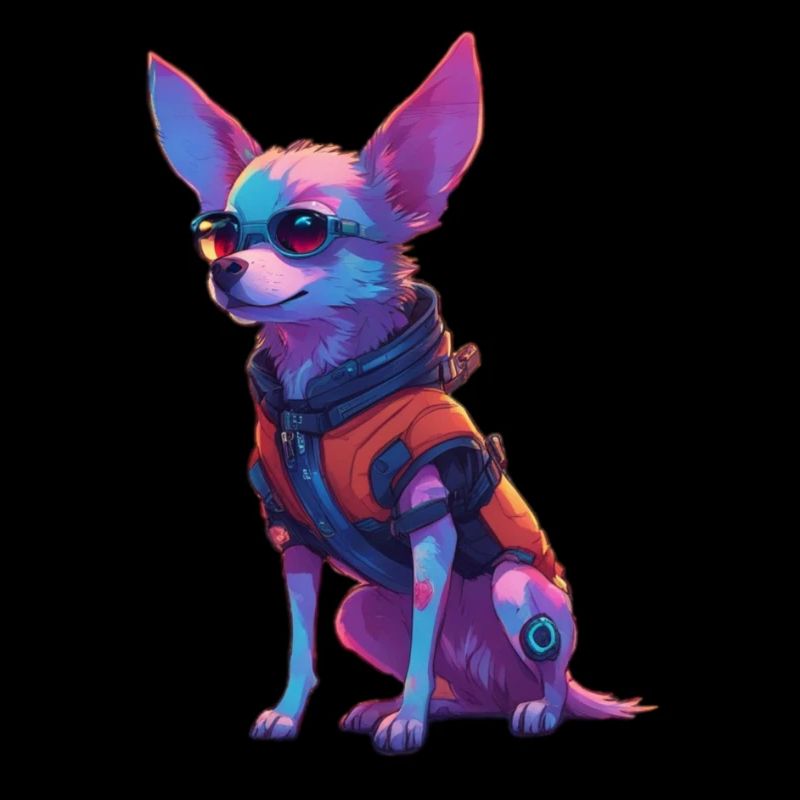 PulsePup // Cyberpunk Dog