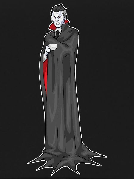 Vampire Halloween Coffee