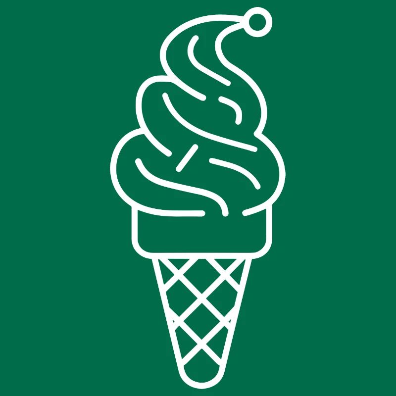 Cornet de crème glacée Dessin