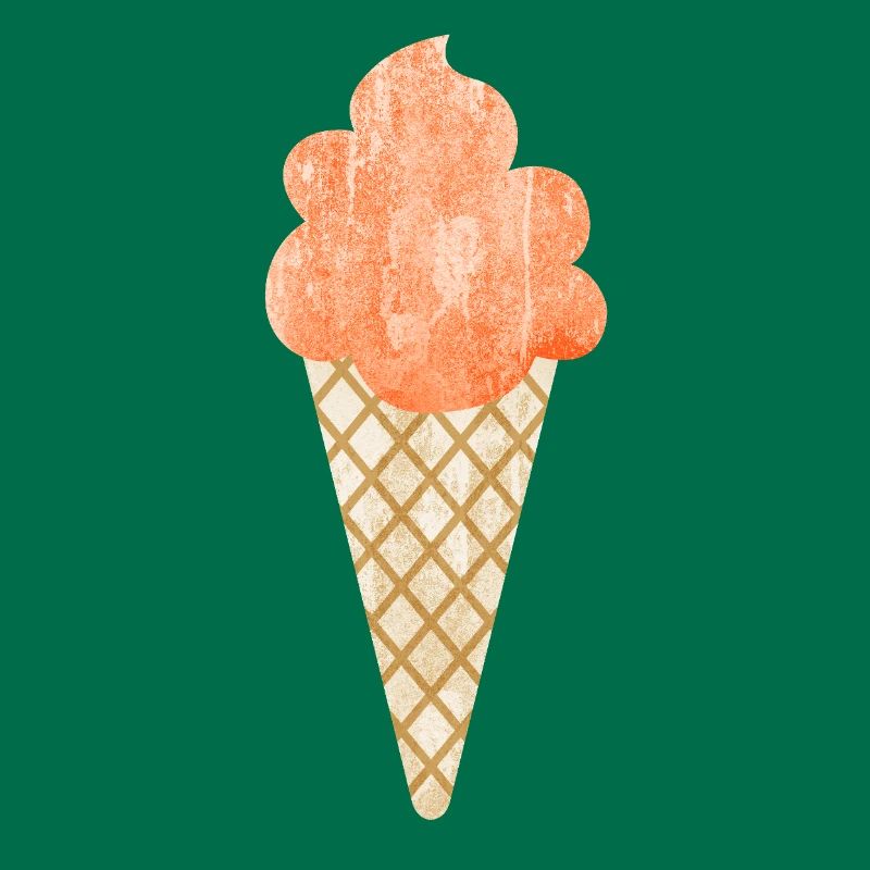 Eis Sommer Waffel Softeis Eiscreme süß fruchtig