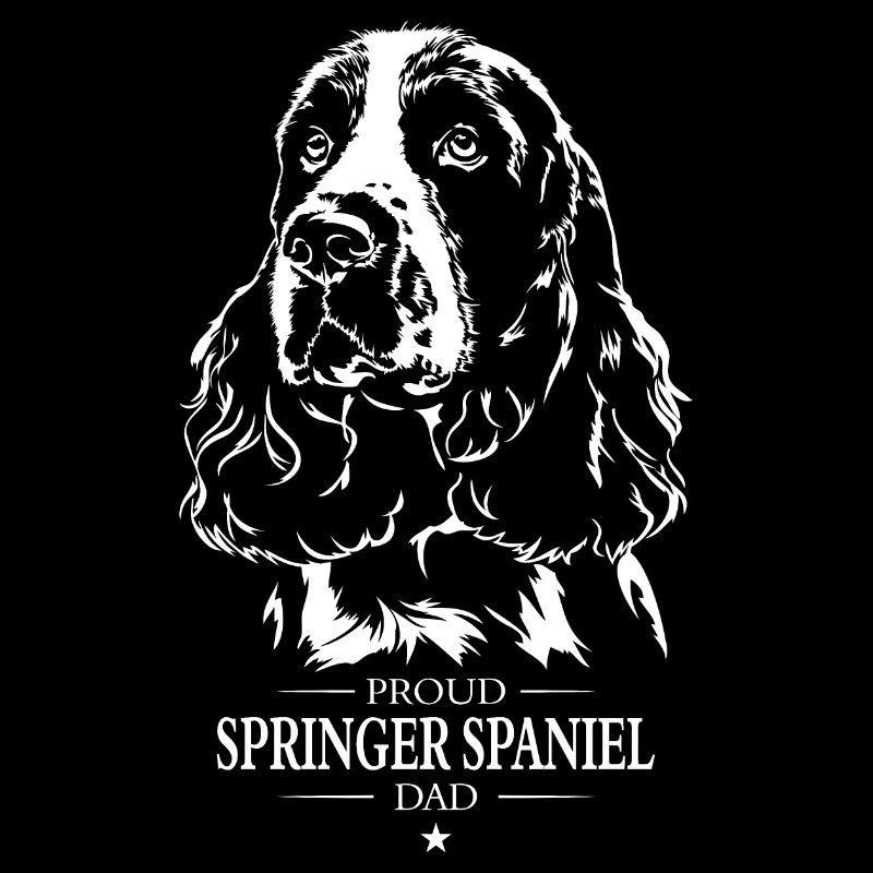 Anglais Springer Spaniel Papa Chien Chien Wilsigns