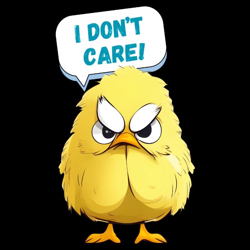 Grumpy Chicken - I don t care