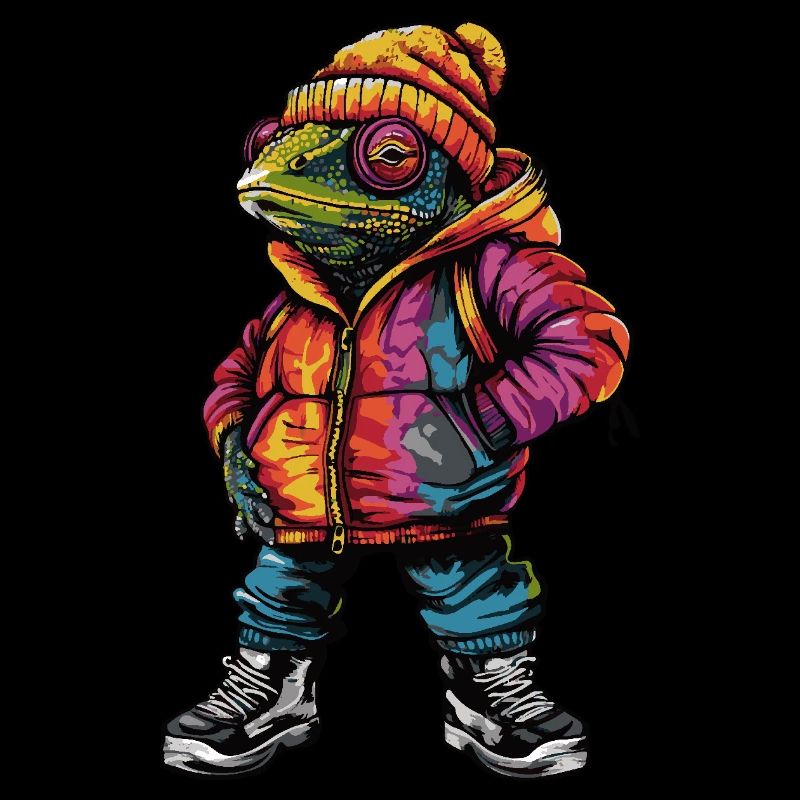 Chameleon Lustig Winter