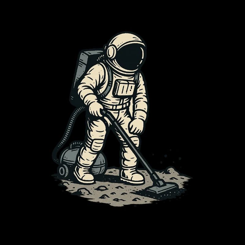 L’astronaute et l’aspirateur
