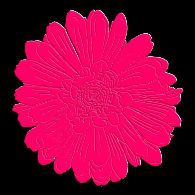 Bluete 3D Magenta