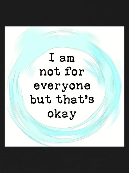 Be yourself