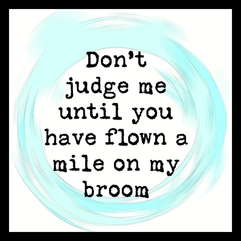 Don't judge me