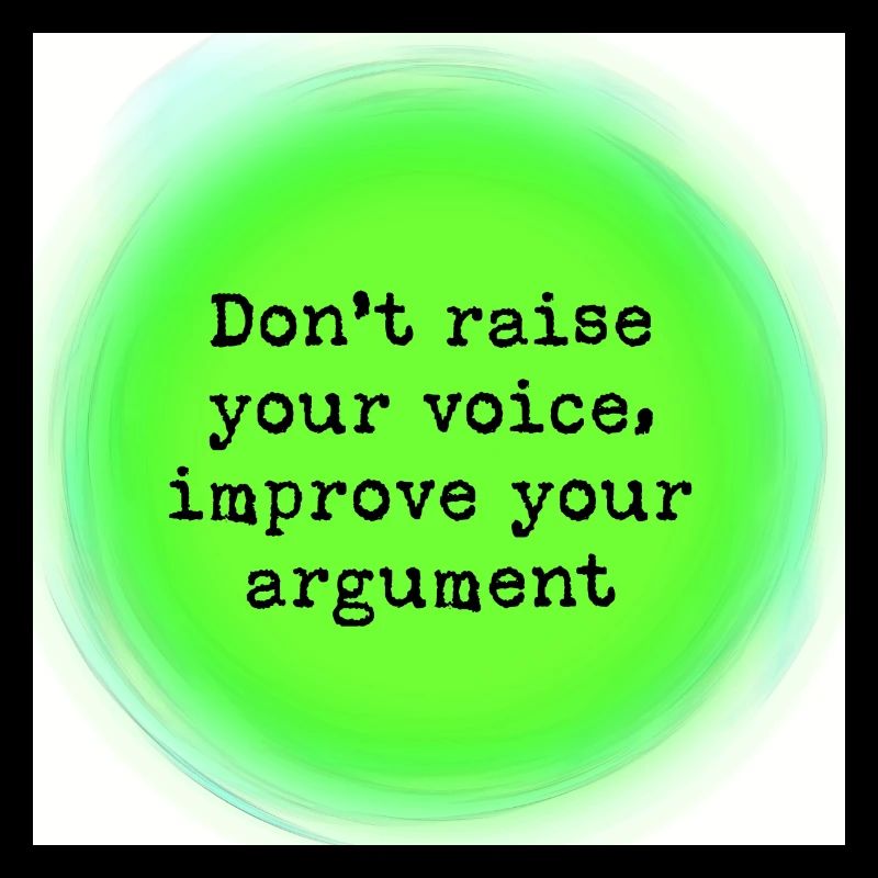 Improve your argument