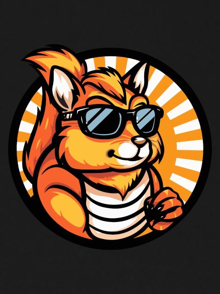 Squirrel Comic Cool Summer