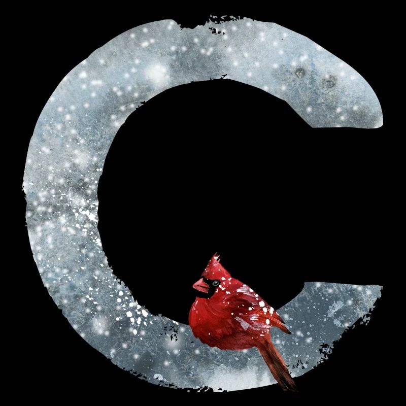 C – decorative character – winter