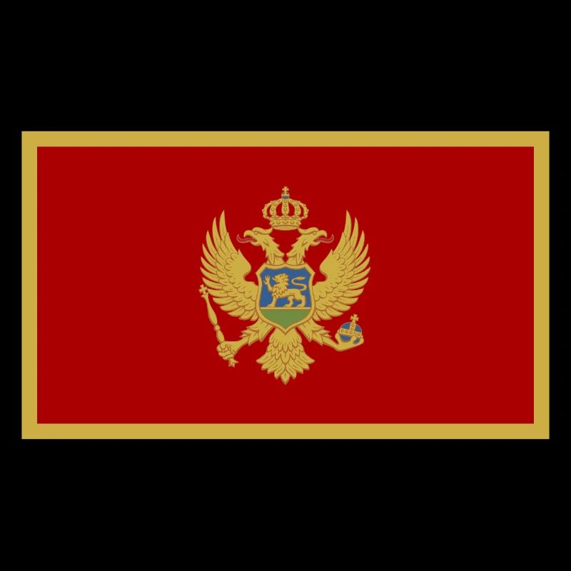 Drapeau du Monténégro