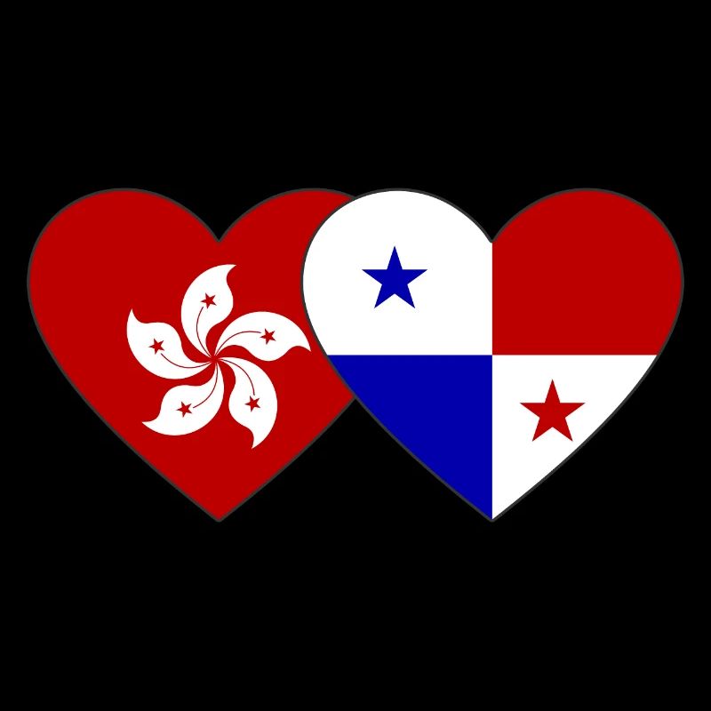 Drapeau du Panama à Hong Kong
