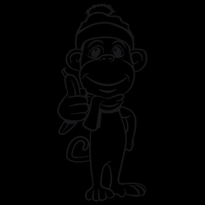 singe doux doux