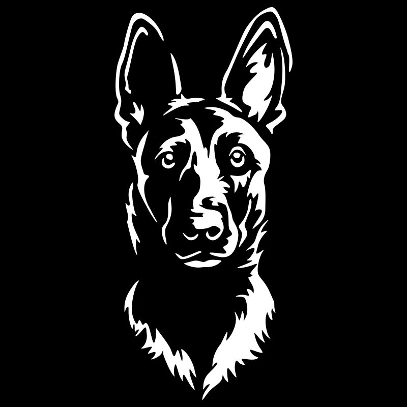 Hollandse Herder Head "Black Edition"
