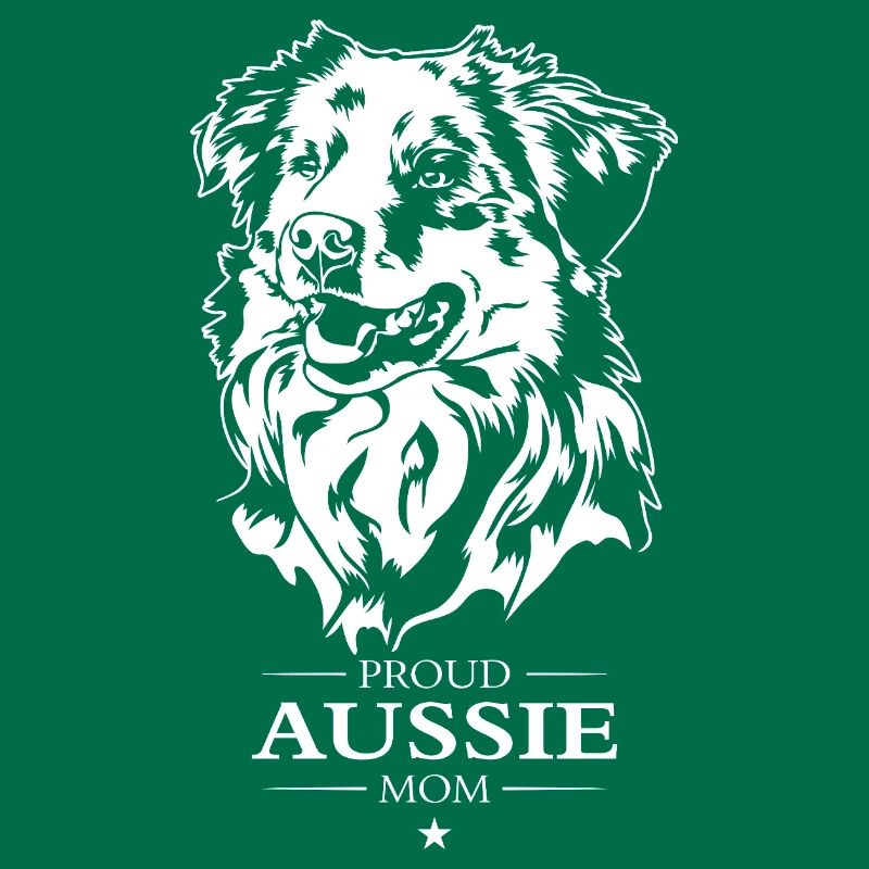 Aussie Mom Hunde Australian Shepherd Hund Wilsigns
