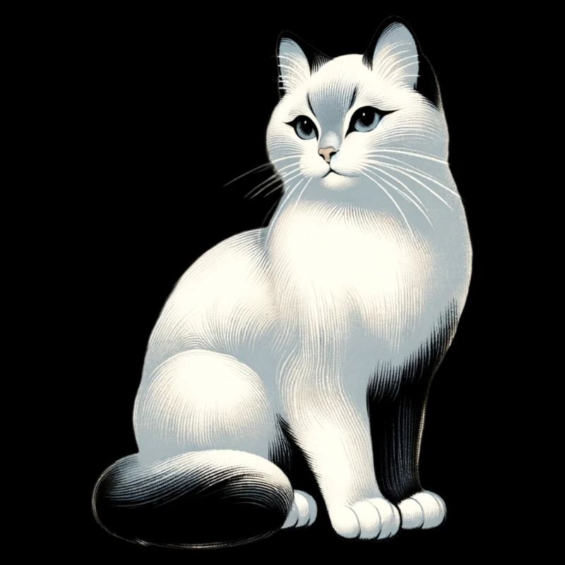Skurrile, elegante Katzengrafiken - Purrfectly Cra
