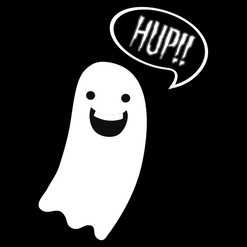 Geist Ghost Boo Hup Halloween