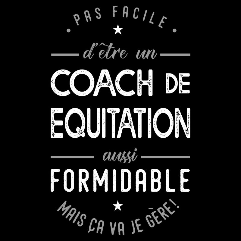 coach Equitation formidable cadeau sport cheval