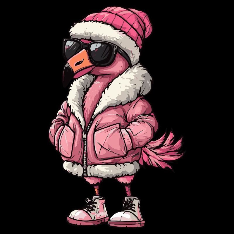 Flamingo Cool Comic