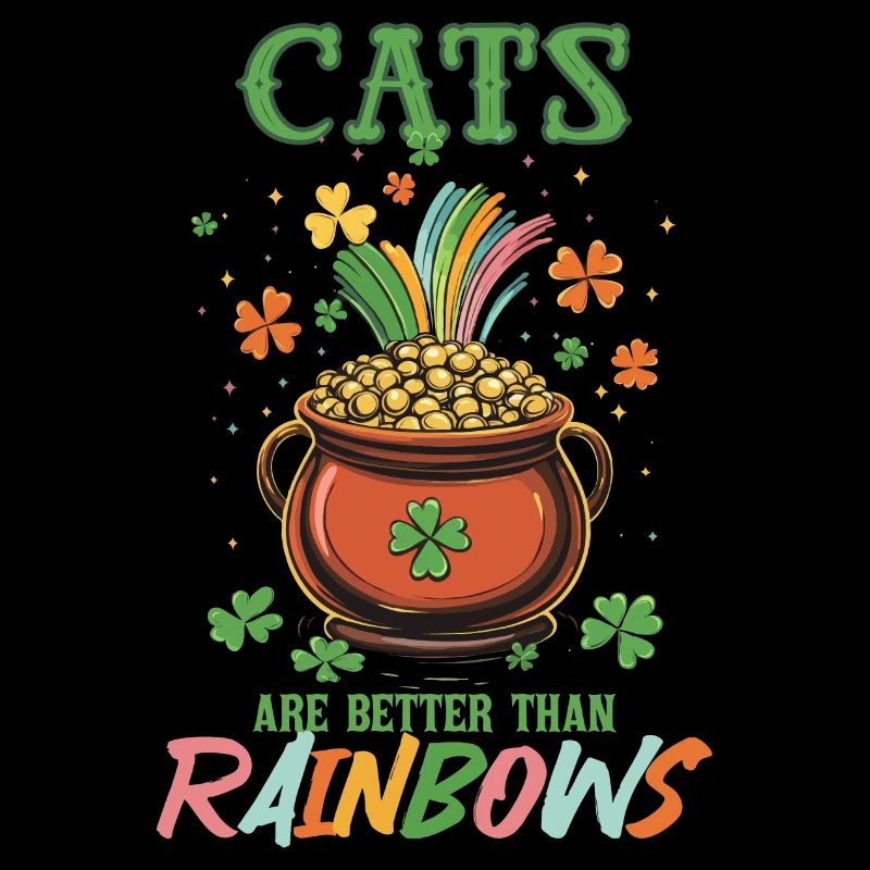 Les chats de la Saint-Patrick valent mieux que les arcs-en-ciel