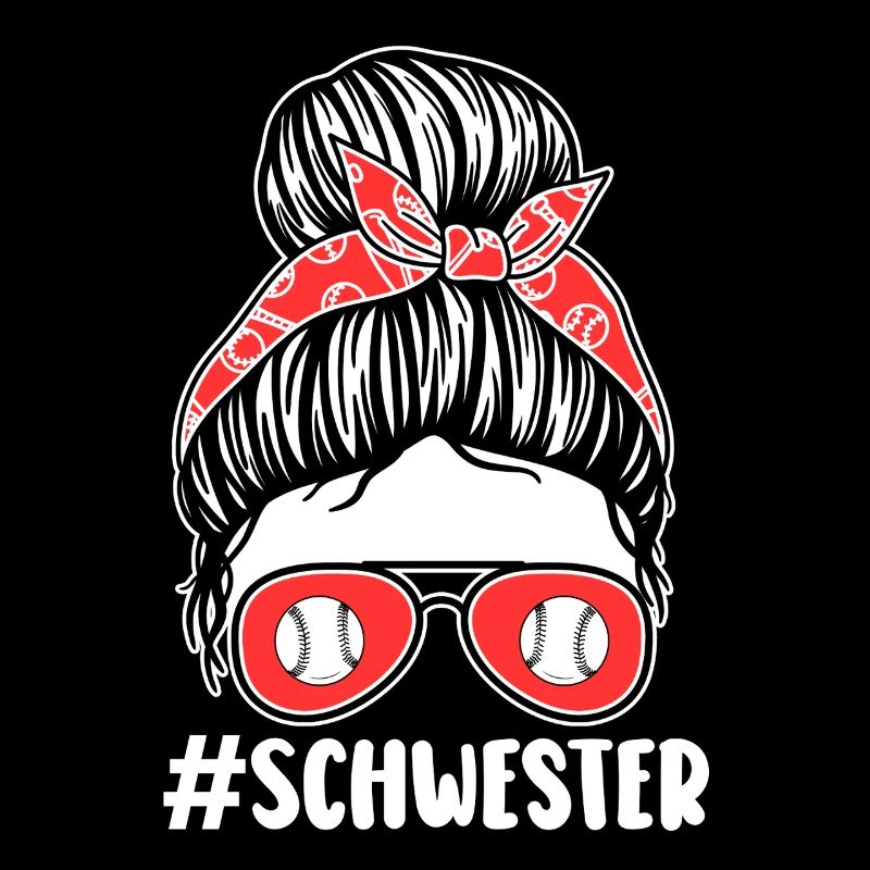 Baseballspieler Schwester Baseball