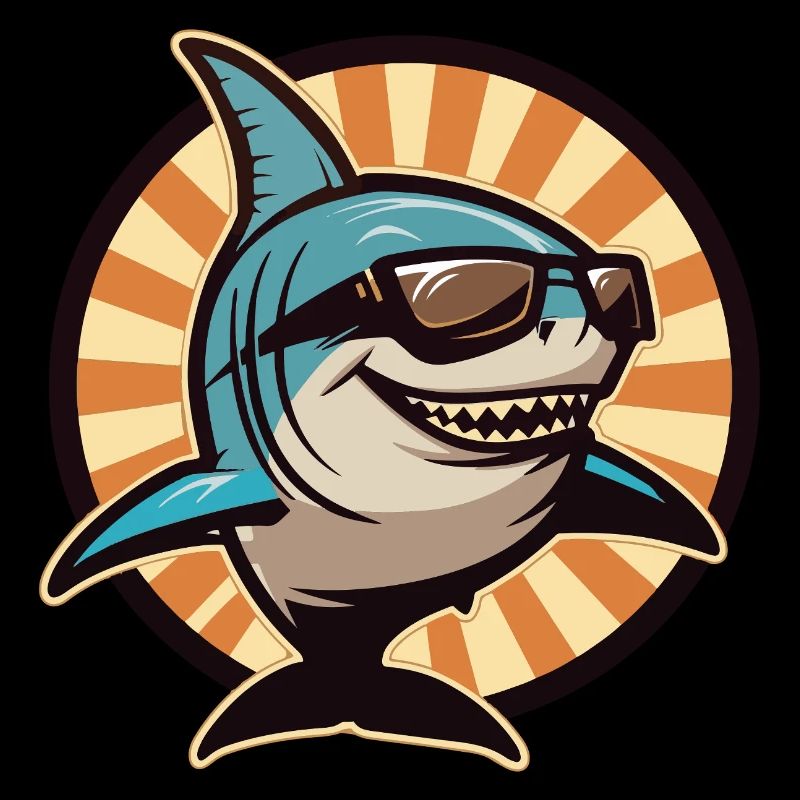 Shark Comic Cool Summer