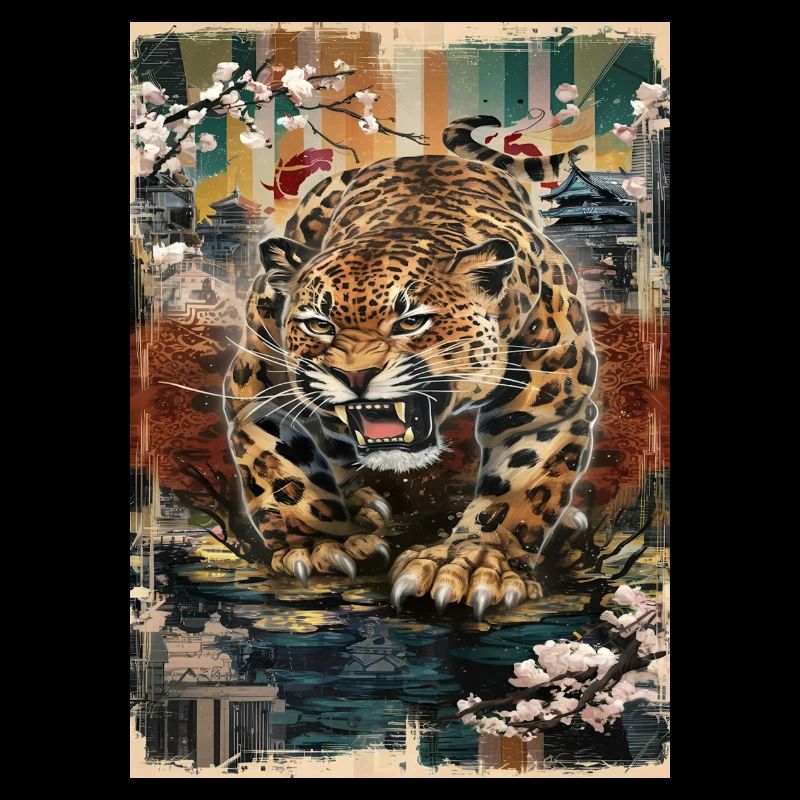 T-shirt Léopard 10